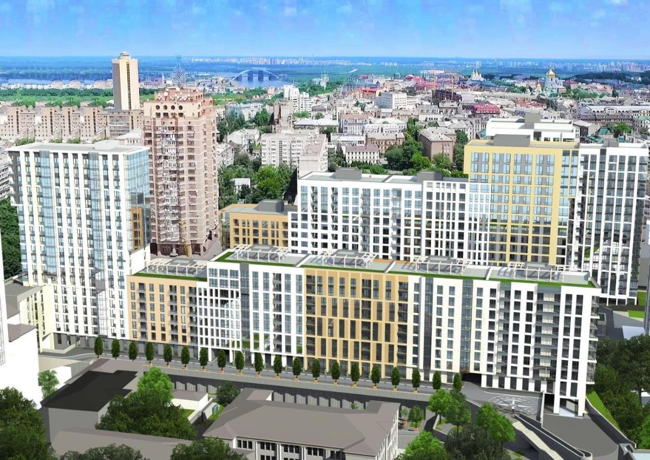 Designer Apartment In The Residential Complex "Yaroslavivsky City" In The Center Of Kiev Exterior foto